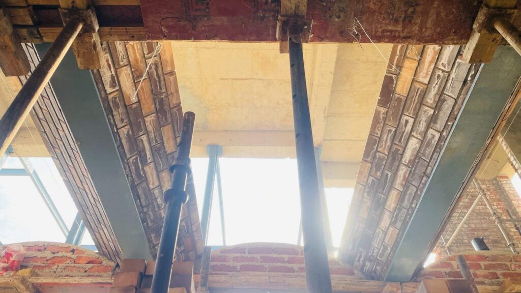 wire cut voult construction