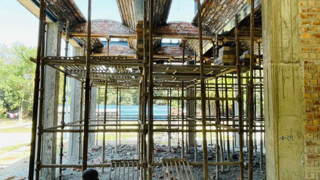 Delhi Site Dome Construction