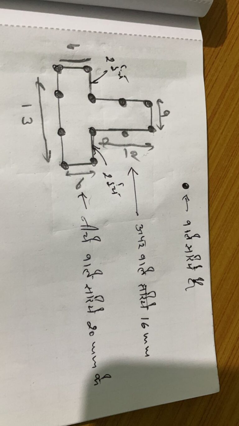 top roof construction plan
