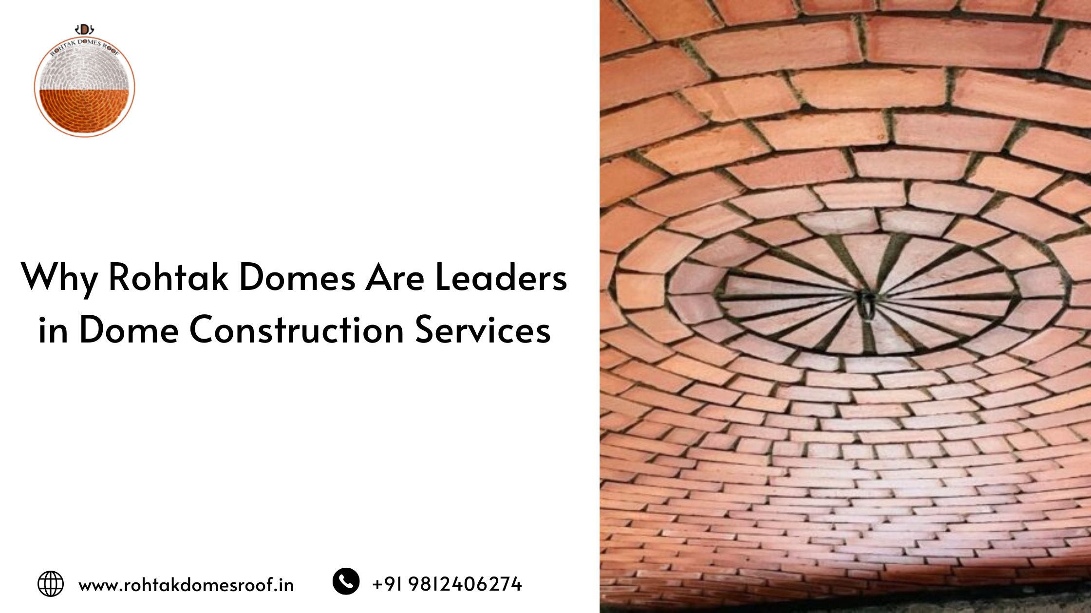 Why Rohtak Domes Are Leaders in Dome Construction Services www.rohtakdomesroof.in +91 9812406274