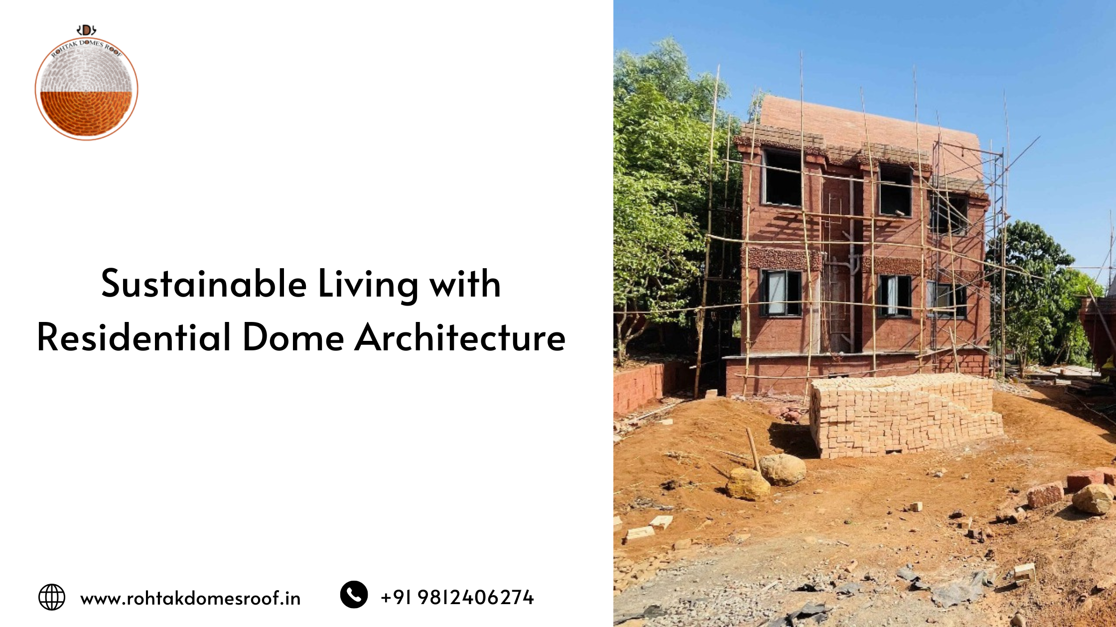 Sustainable Living with Residential Dome Architecture
