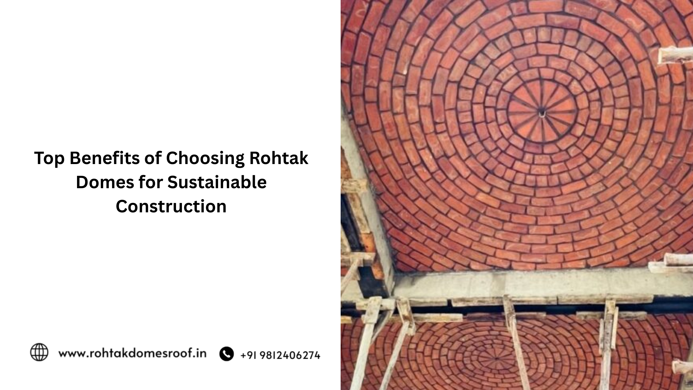 Top Benefits of Choosing Rohtak Domes for Sustainable Construction