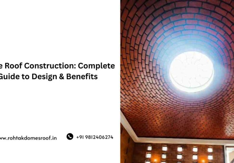 Dome Roof Construction | Rohtak Domes