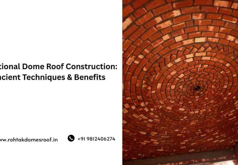 Traditional Dome Roof Construction | Rohtak Domes